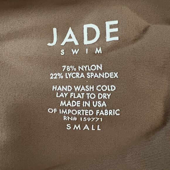 Micro Bare Minimum Bikini Bottom SMALL in Nude JADE SWIM NWT - Picture 8 of 8